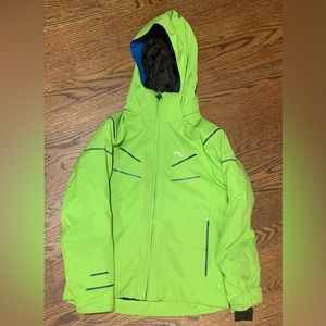 KJUS Ski Jacket - lime green - size 140 (US 8/10)